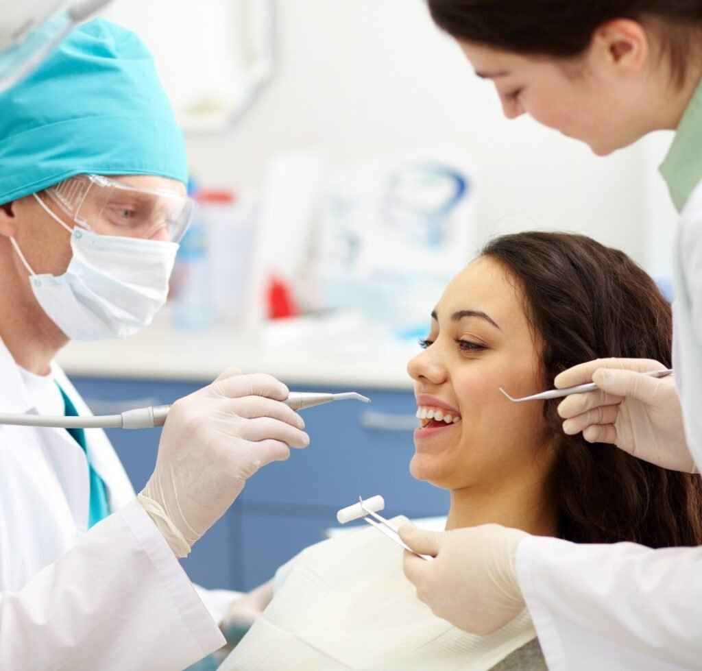 Dental treatment is in progress hawick