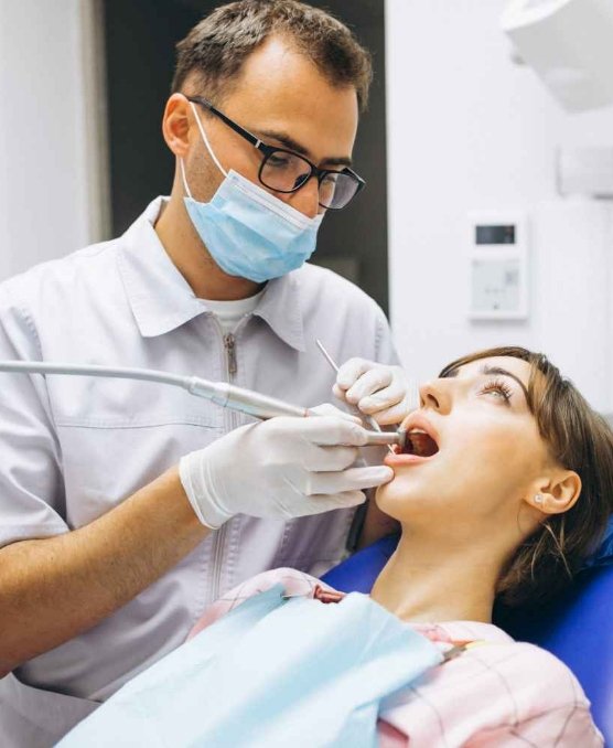Dentist office for treatment